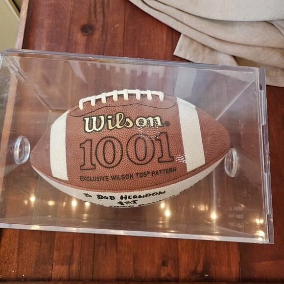 Game Used? Customized Oregon State Beavers Washington Commemorative Football - Picture 2 of 4